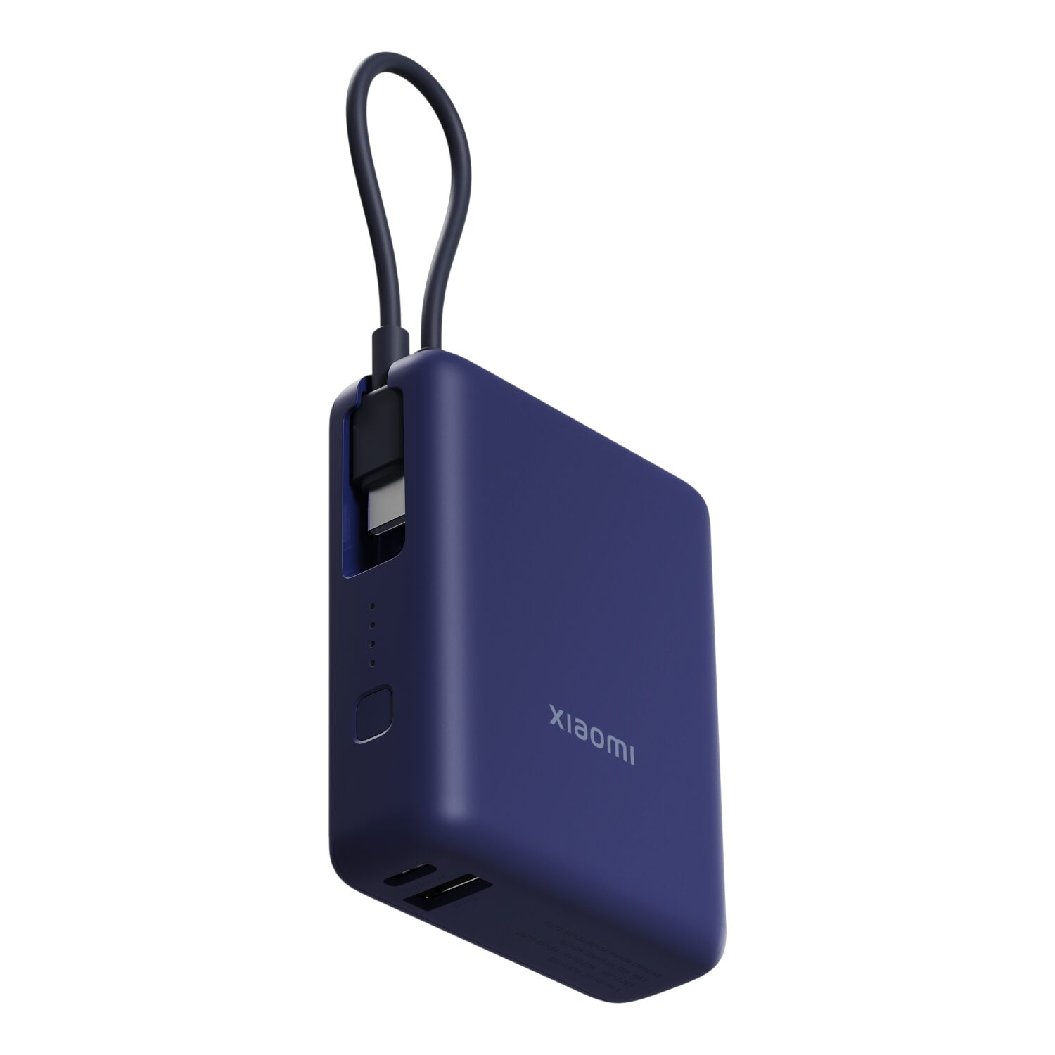 Incarcator portabil universal Xiaomi 33W 10000mAh, cablu integrat USB Type-C, Ice Blue - imagine 7