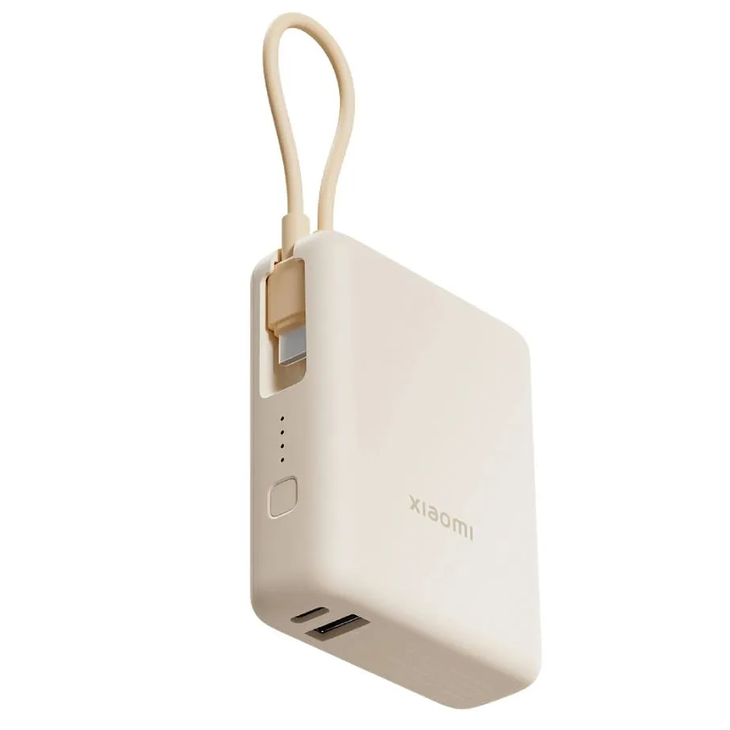 Incarcator portabil universal Xiaomi 33W 10000mAh, cablu integrat USB Type-C, Tan - imagine 8