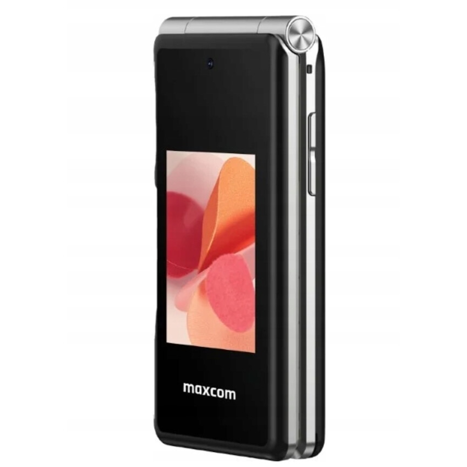 Telefon mobil Dual SIM Flip Phone MaxCom Comfort MM835L 4G, display 3.5" + 2.4", Black