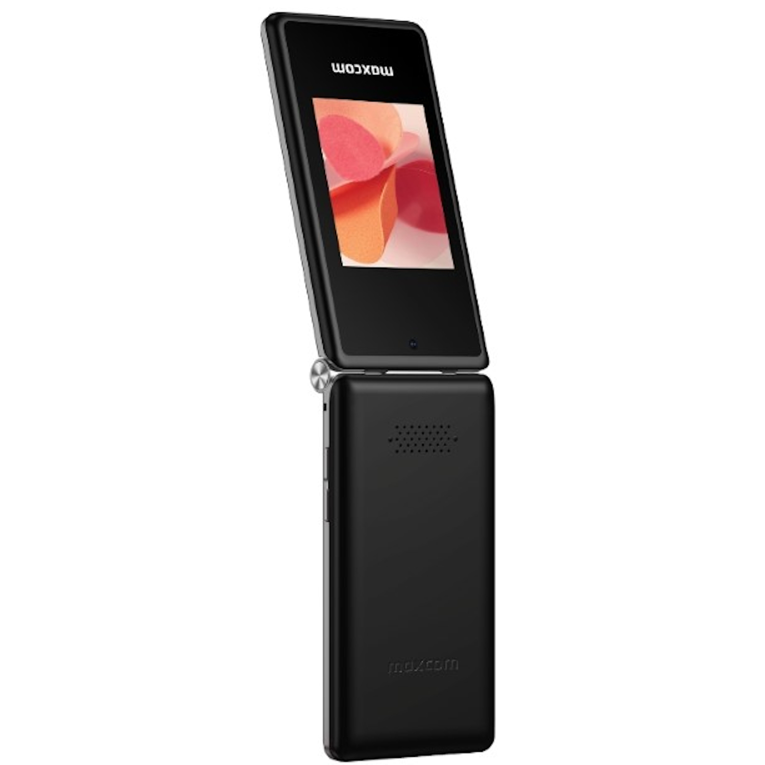 Telefon mobil Dual SIM Flip Phone MaxCom Comfort MM835L 4G, display 3.5" + 2.4", Black - imagine 4