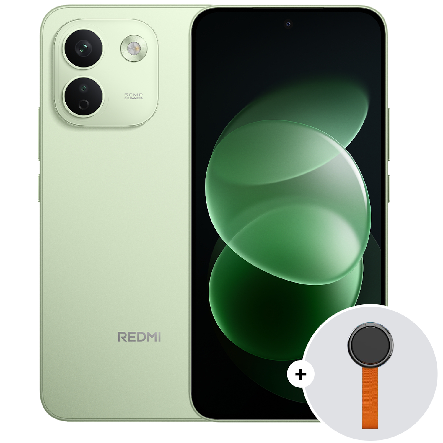 Telefon mobil Dual SIM Xiaomi REDMI Note 17 Pro Max 5G, Octa Core 2.6 GHz, 256 GB + 8 GB RAM, Green + Woven Strap Ring Stand