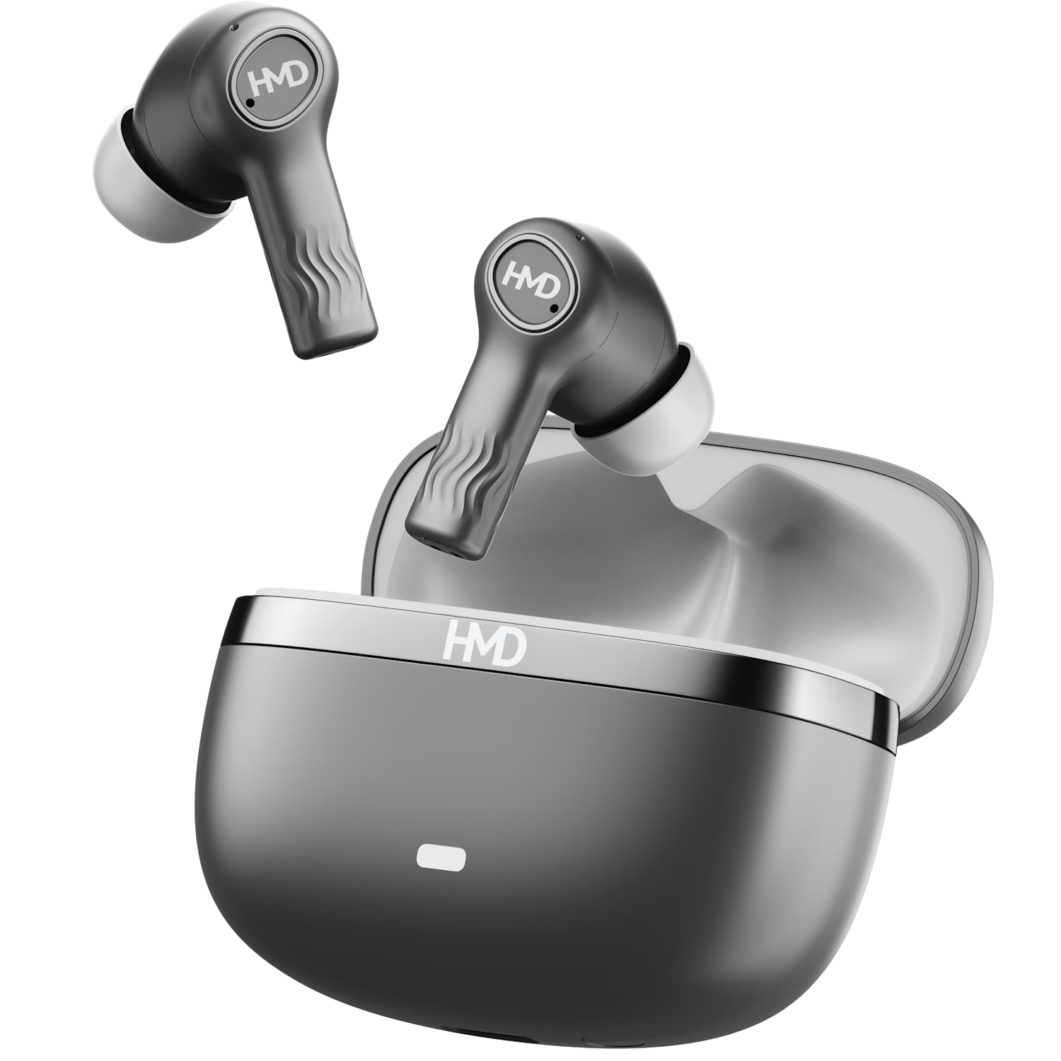 Casti Bluetooth Stereo HMD DUB X50 Pro, ANC, True Wireless Stereo, DUB Platinum Sound, Silver - imagine 3