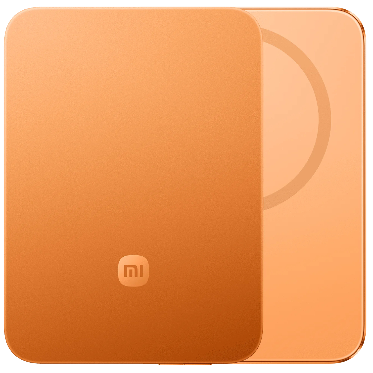 Incarcator portabil Xiaomi UltraThin Magnetic Power Bank 5000 15W, USB Type-C, Orange EU - imagine 4