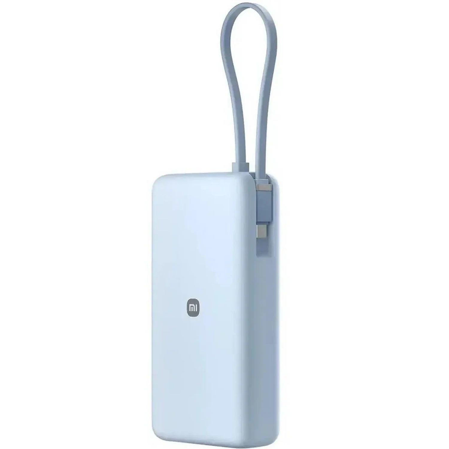Incarcator portabil universal Xiaomi 67W 20000mAh, cablu integrat USB Type-C, Ice Blue - imagine 4