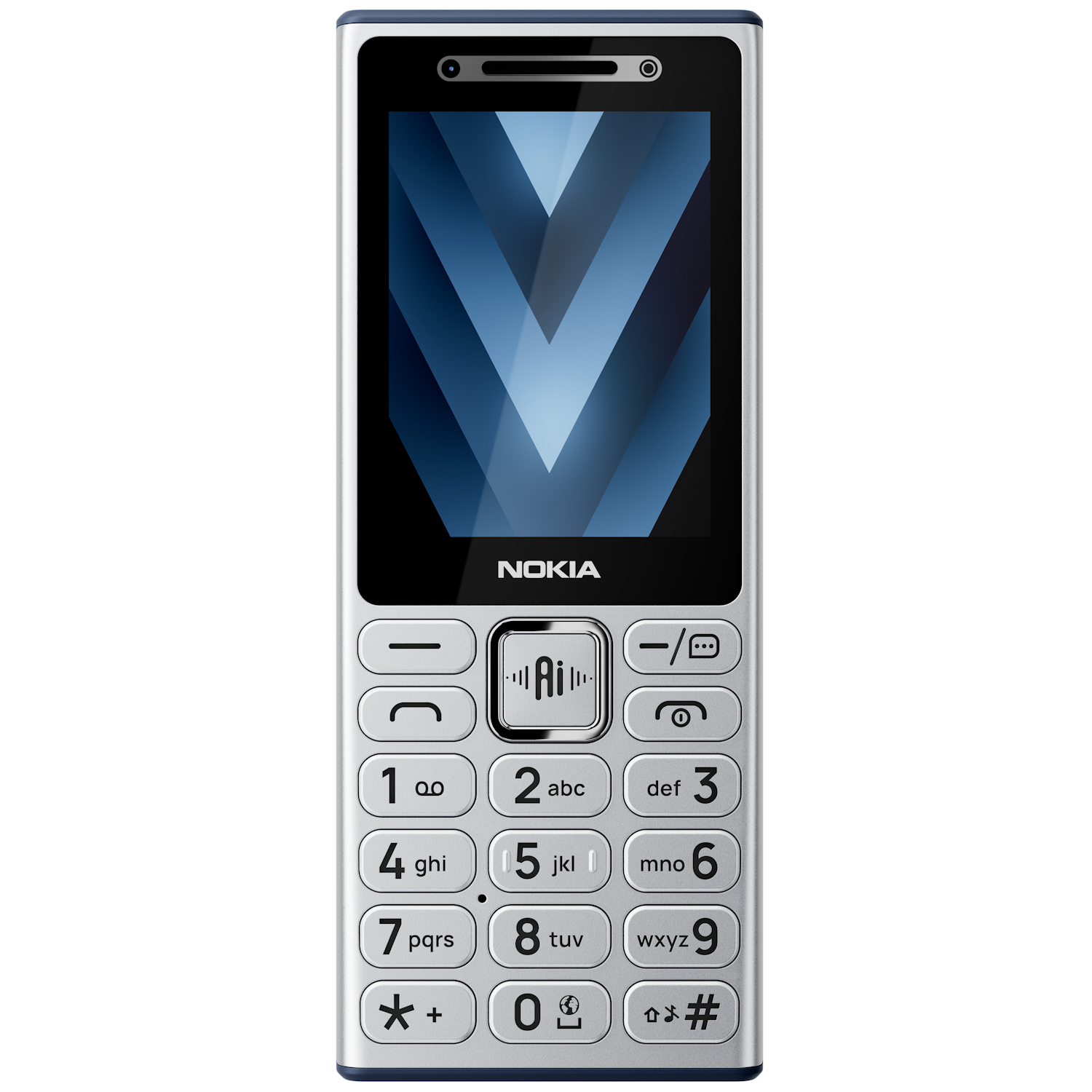Telefon mobil Dual SIM Nokia 210 4G, Silver - imagine 3