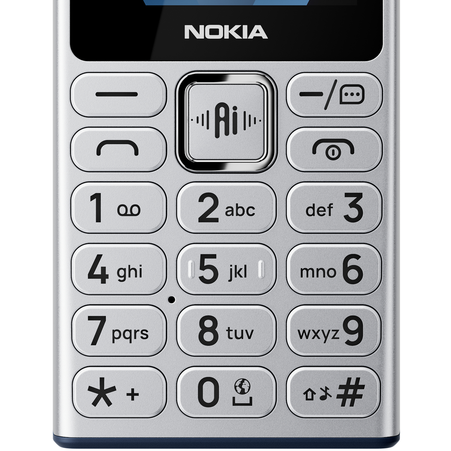 Telefon mobil Dual SIM Nokia 210 4G, Silver - imagine 2