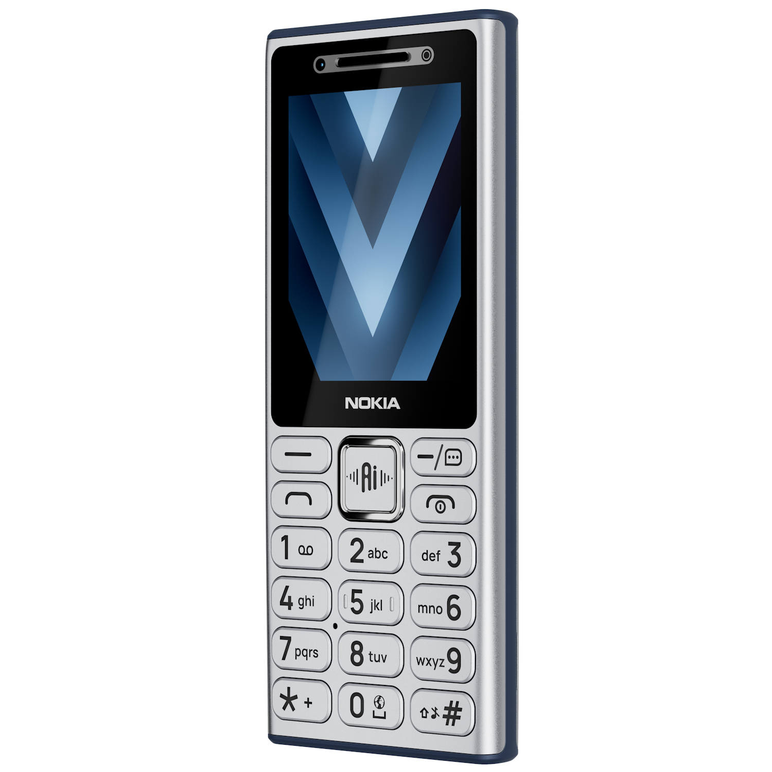 Telefon mobil Dual SIM Nokia 210 4G, Silver - imagine 5
