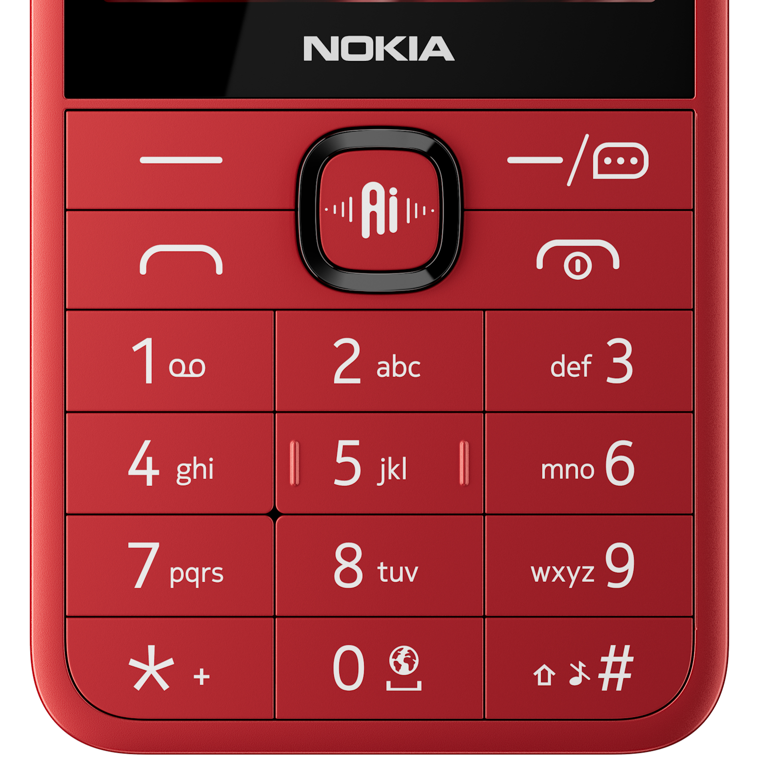 Telefon mobil Dual SIM Nokia 215 4G 2nd Edition, Red - imagine 2